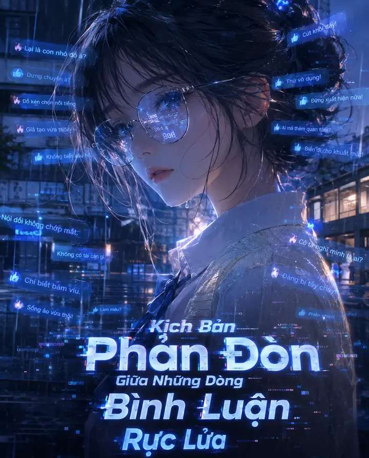 Ảnh bìa truyện Kịch Bản Phản Đòn Giữa Những Dòng Bình Luận Rực Lửa