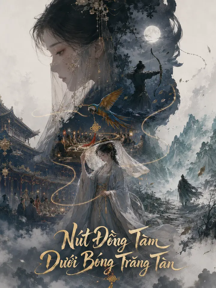 Nút Đồng Tâm Dưới Bóng Trăng Tàn